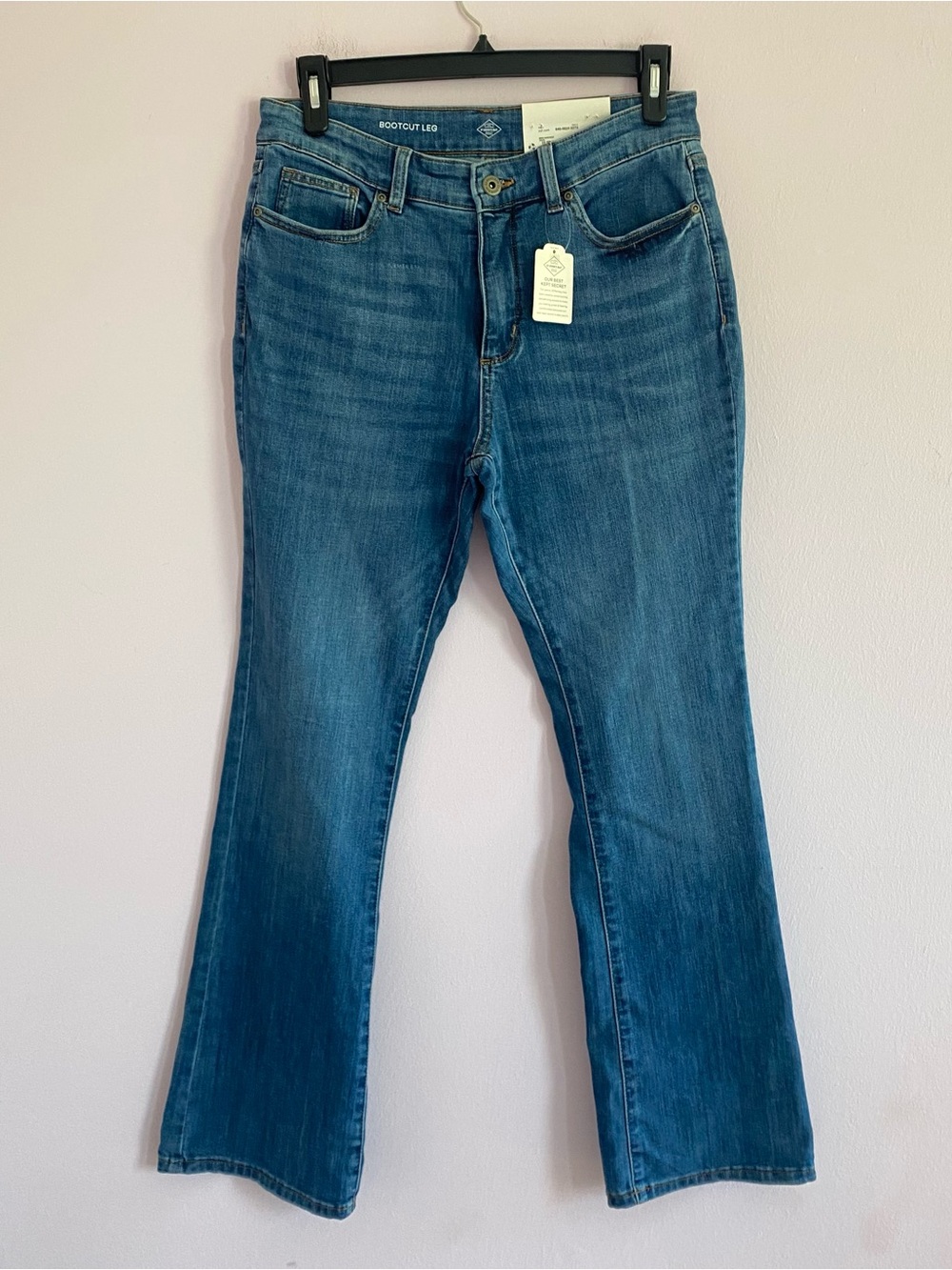 NEW St. John's Bay Classic Bootcut Leg Jeans size 12